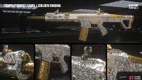 MW3 Weapons can get the Golden Enigma Camo in the Zombies Mode. Image via Activision.