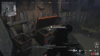 to find the Munition Box sitting in a wooden hut.