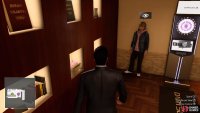 Inside is an NPC that has a Stroll n&rsquo; Patrol mission for playing darts.