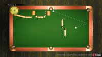 Bank the shot to make the cue ball hit right before the side pocket.