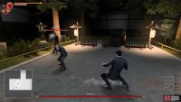 He will take potshots at you while you’re dealing with the goons.