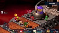 Yellow will use the attack “Bodyslam” where it will charge at you dealing moderate damage to a single target.