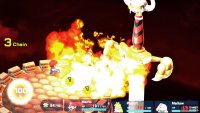 Flame Wall: Attacks the party with fire damage. It does less damage than Flare.