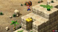 Hidden Treasure 1: After launching yourself from the cannon. Jump onto the yellow platform. At its peak, jump again for the chest.