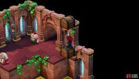 Hidden Treasure 4: Go through the door at the back in the Birdo Boss room. Defeat the Pinwheel in the following room, and then jump on the chest to the right. The treasure is above the chest.