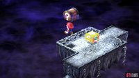 The Weapon World Hidden Treasure can be found in the northwest corner of the platform near the save point.
