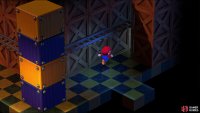 Follow the train tracks into an alcove,