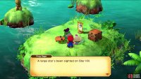 Next, head to Tadpole Pond and talk to the Frog Sage to learn a Star has fallen on Star Hill.