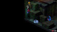 Defeat it, then hit the chest to score some coins.