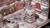 In the second room, you’ll need to “ride” the cannonball while avoiding the bombs.