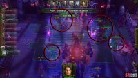 Place your party in the same position as shown above. The priority positions here are Abelard&rsquo;s, and Cassia&rsquo;s.