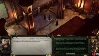 By picking the right dialog options, you can convince Vistenza to repent…