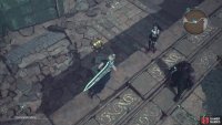 There’s a chest on a lower level, which you can jump down to grab it.