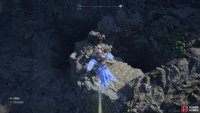 and fly into this hole