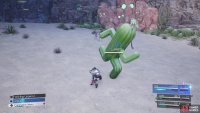 You’ll have to defeat a Gigantuar after inspecting the Cactuar Rock.