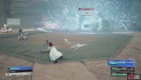 If you do this, then he will unleash a powerful attack, like Asuran Shockwave.