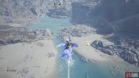 It will always be above water, so you’ll need to use the Chocobo to gather them.