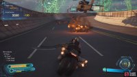 Try and steer clear of the explosions that the helicopter will produce.