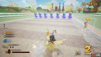 The blue balloons will help increase your overall speed, up to a maximum of 10.