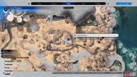 The location of the first Cactuar Rock on the map.