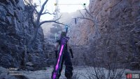 You’ll have to use your grappling hook to get to the area with the tower.