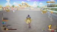 The second race will have a large number of spinning orbs.