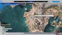 The location of the second tower on the map.