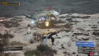 Fulmen is a straight projectile at a single character.
