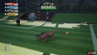 The point of the minigame is to knock the ball into your opponents’ goals.