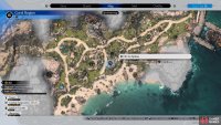 The location of the sixth zipline on the map.