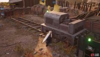 Use the carts to hide from the Chocobos’ sights.