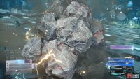 They will become encased in stone, then attacked by Titan after it is completed.