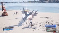 The Sea Devils are weak to ice, so wait until they’re not attacking to pelt them with it.