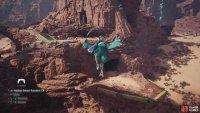 Glide a chocobo from Gliding Range No. 4 - 11 m to read a ledge,