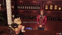 Towards the start of Chapter 5 you’ll have to register in a Queen’s Blood tournament. You can quit without playing, but the rewards make it worth the effort.