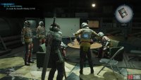 A squad can be found contemplating parade formations in the “Larboard Garrison - Storeroom”.