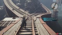 You’ll be able to set the course at the large split.