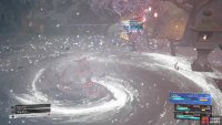 Whirlpool Dance is a large AoE that will attempt to suck you into it.