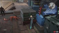 You’ll have to pull this box out of the way to allow the cord enough slack to reach the generator.