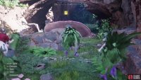 The large mushrooms can only be used while riding a Chocobo.