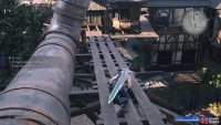 and then climb up and follow the path back to the inn.