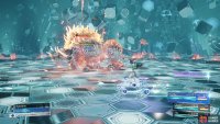 The summon seems to shed off some flaming orbs with Fiery Fallout.