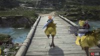 Follow the trail via the assistance of the Chocobo
