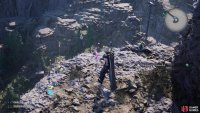 It will take you to a cliff with a MP Up Materia.