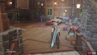 Go upstairs in the Chocobo Sage’s Manor for a Level Boost Materia.