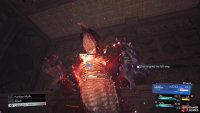 Continually attack the Chest to weaken the Crimson Breath attack.