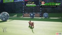 The last ball will require you to lob the ball, since there’s a wall in front of it.