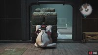 Move this cart with your Moogle into a position in the next room.
