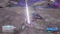 Sephiroth’s normal attacks are almost always melee combos of some kind.