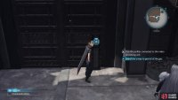 Hold down Triangle to open this door to get the other two mako gas pockets.